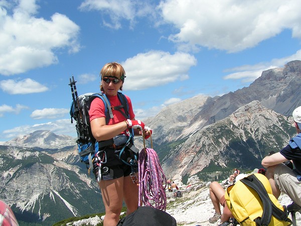 FERRATA ETTORE BOVERO NA COL ROSA 2166 M